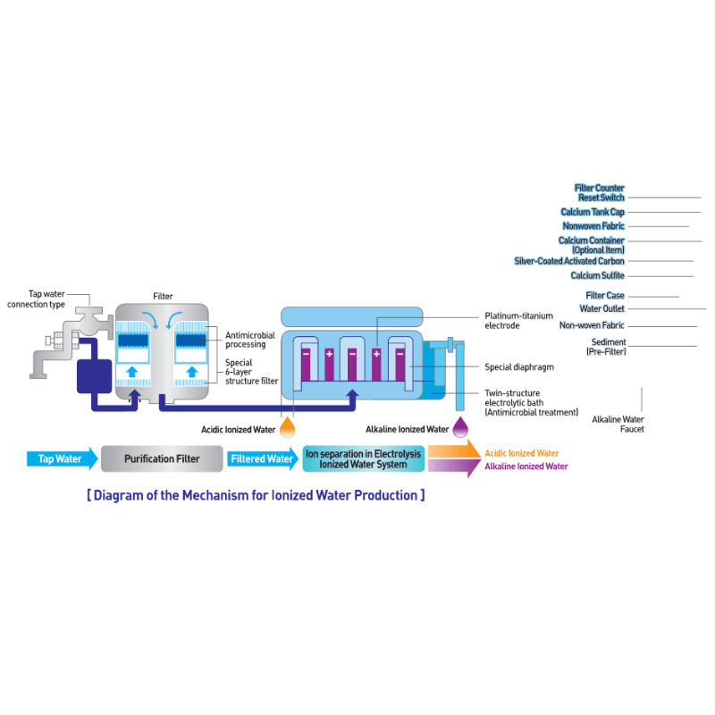 Richway Alkal-Life™ 7000SL process with diagram