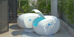 Dreampod Home Float Plus Sensory Deprivation Tank patio