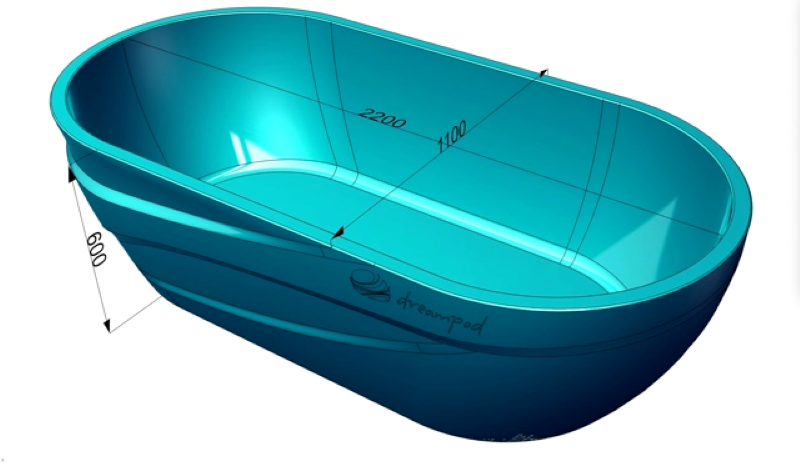 Dreampod Home Float Pro measurements