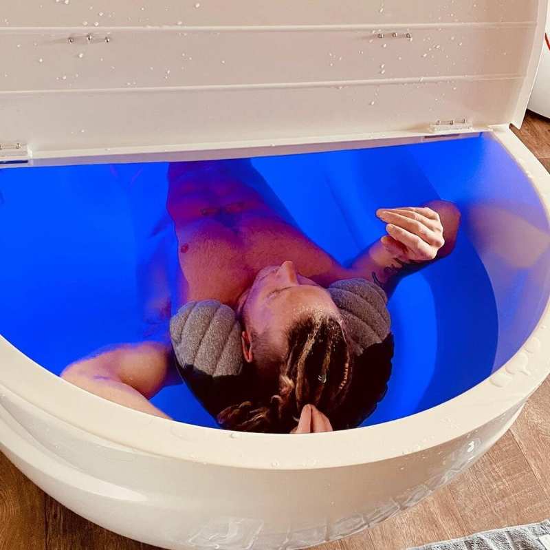 Dreampod float tank home flex use