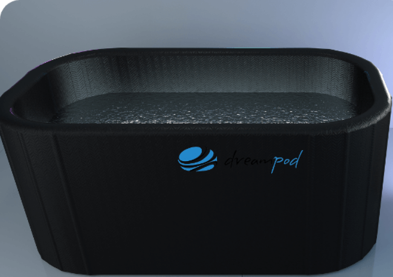 Dreampod Ice Bath Flex With Chiller inside