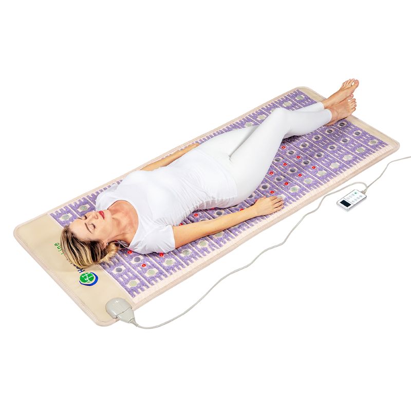 HealthyLine TAJ-Mat™ Full Pro PLUS 7428 Firm - Photon PEMF InfraMat Pro® Infrared laying angle