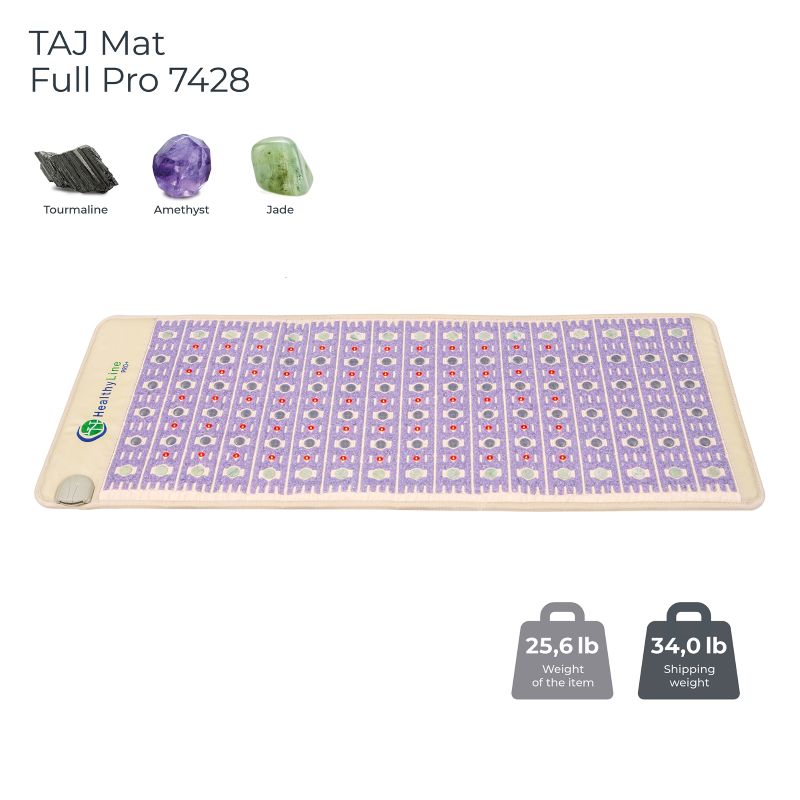 HealthyLine TAJ-Mat™ Full Pro PLUS 7428 Firm - Photon PEMF InfraMat Pro® Infrared stones