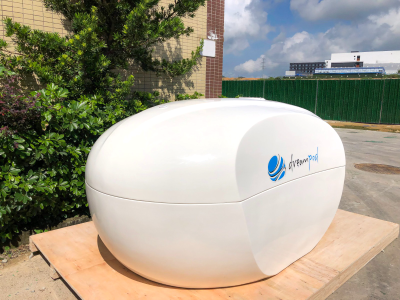 Dreampod Home Float Plus Sensory Deprivation Tank street