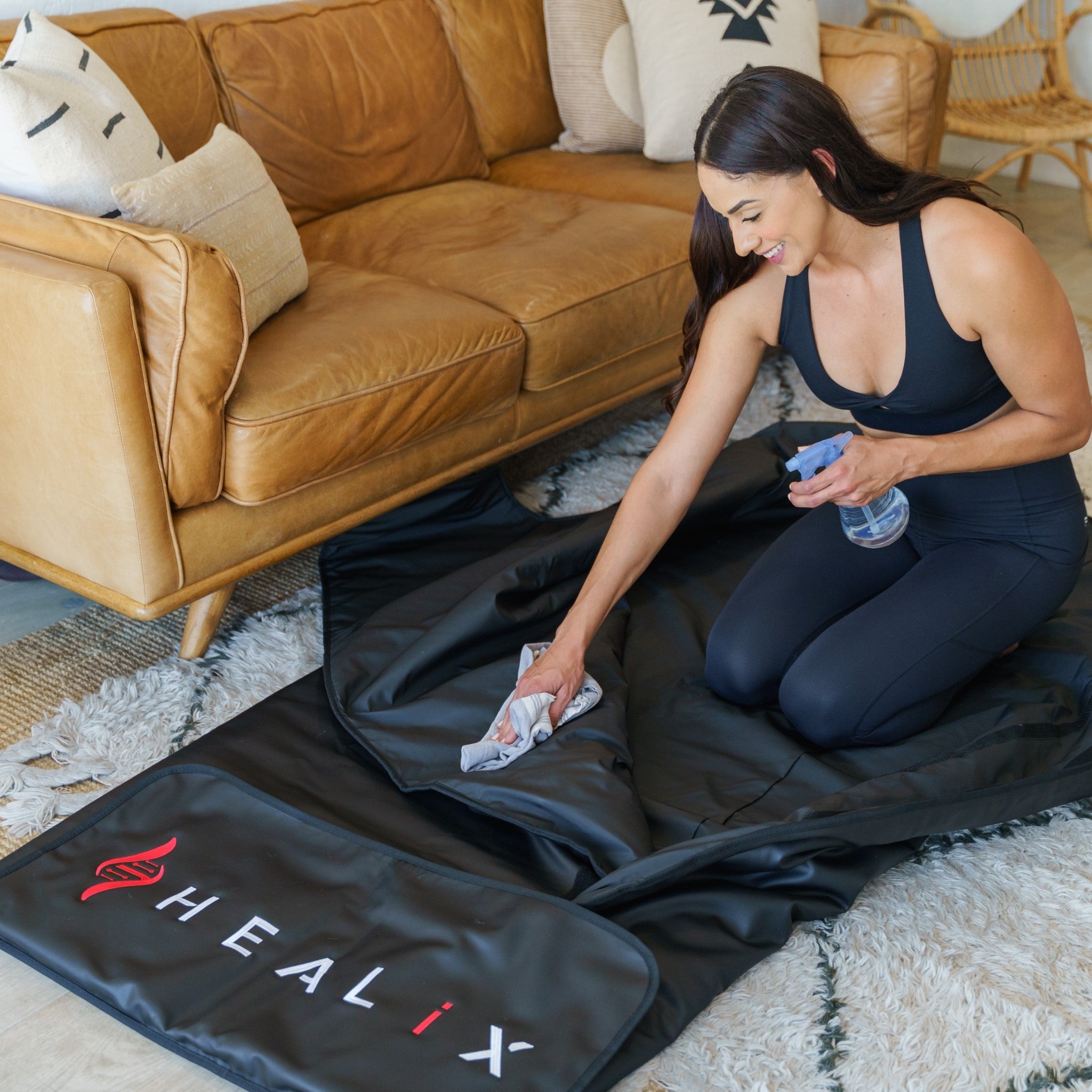 healix infrared sauna blanket easy to clean