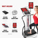 T-Zone VT-20A Vibration Plate Exercise Machine included